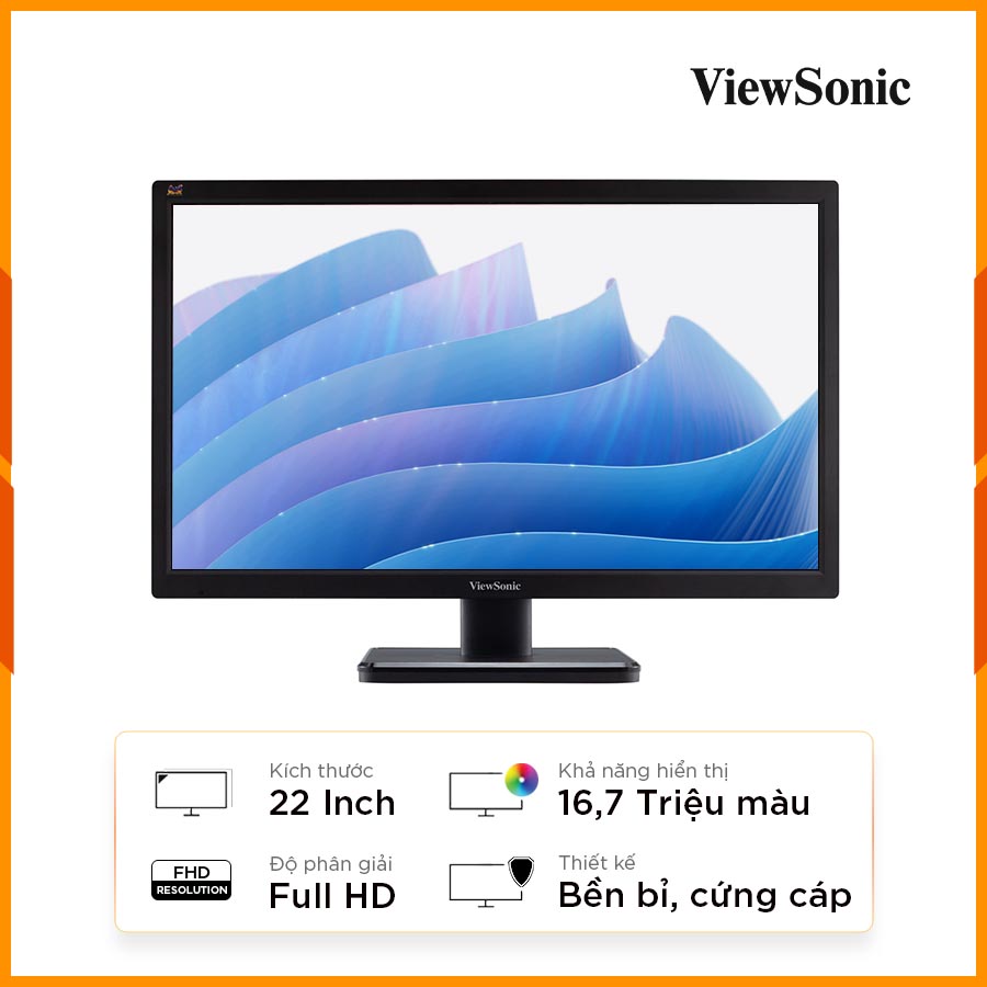 Màn hình 22 Inch ViewSonic VA2223-H Full HD Mới